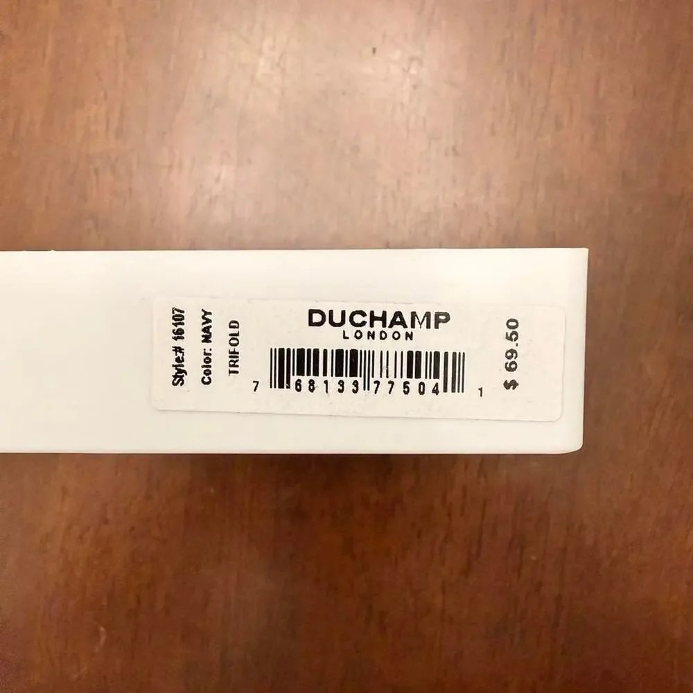 Duchamp London Genuine Leather Tri Fold